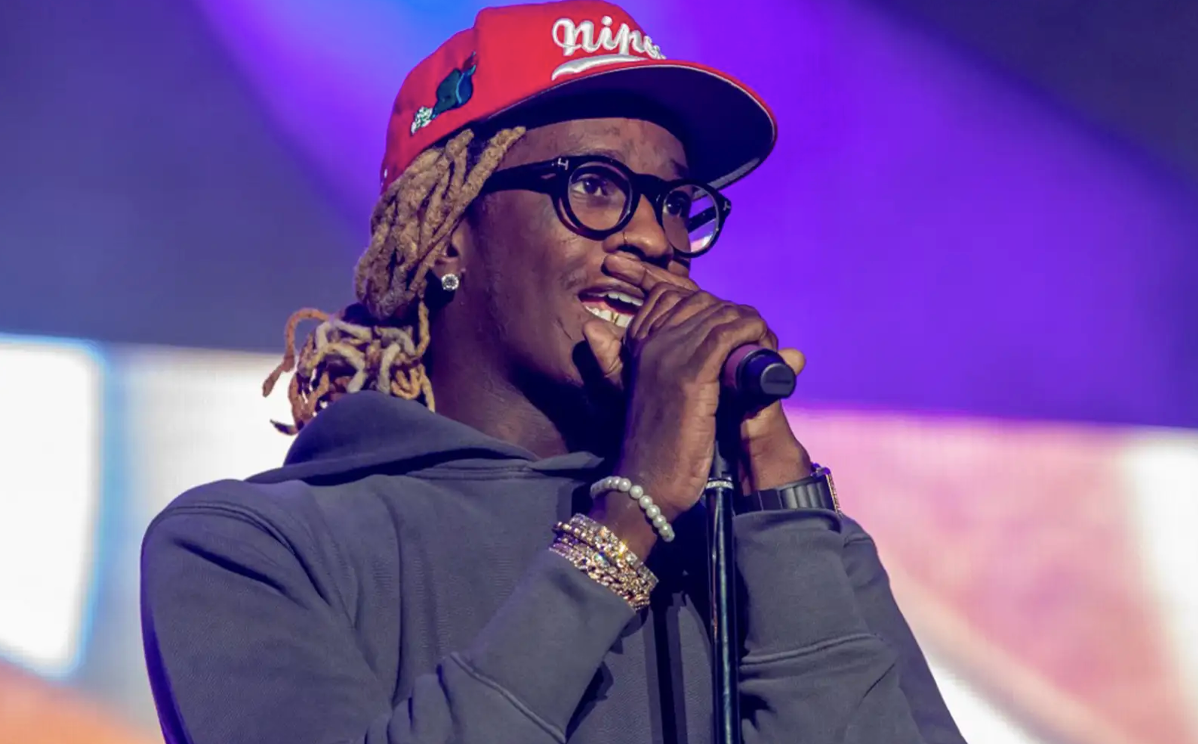 Young Thug performing at a concert. (Photo from Creative Commons)
